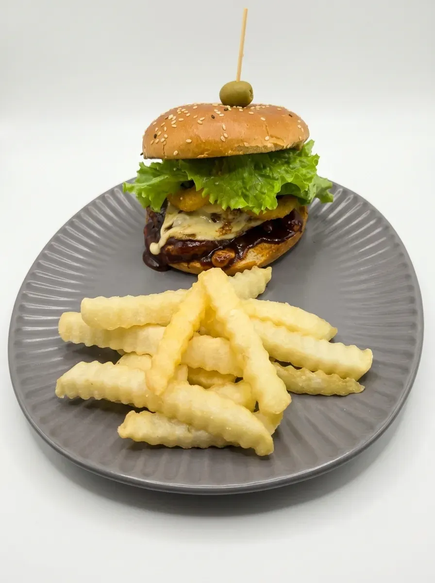 Hamburguesa Chicken BBQ