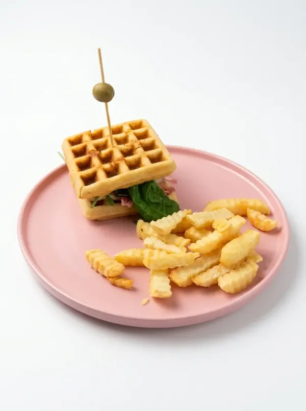 Waffle Hawaiano