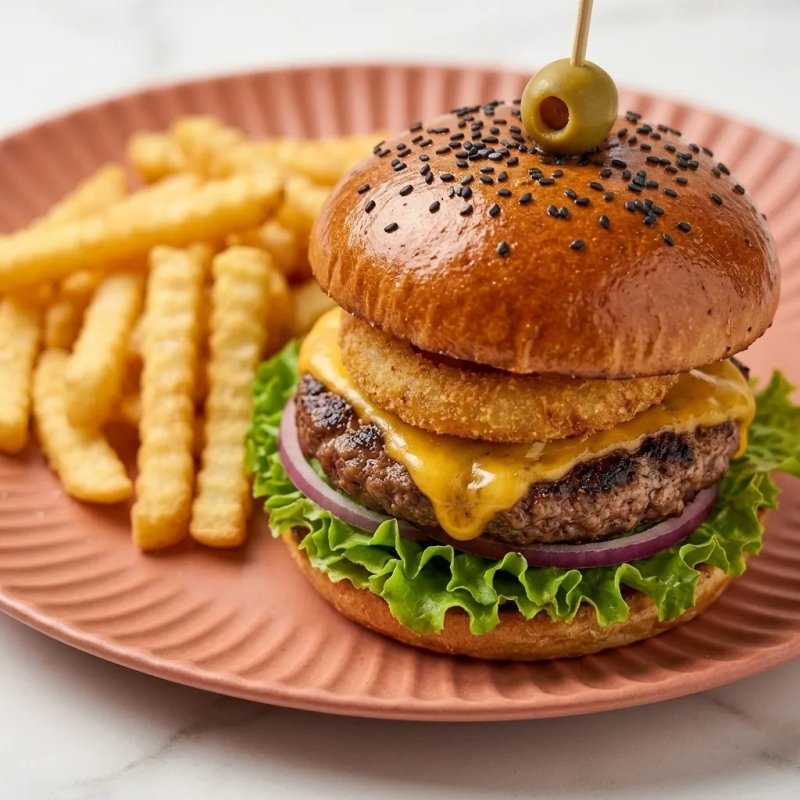 Hamburguesa de la Casa